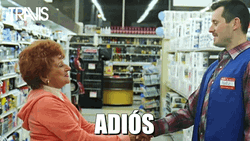 Adios Waving Grocery Neil Primrose GIF