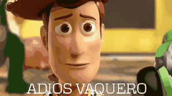 Adios Woody Toy Story Movie GIF