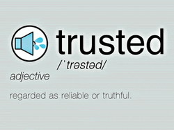 Adjective Trusted Defined