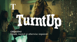 Adjective Turnt Up Meaning