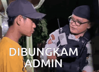 Admin Dibungkam GIF