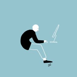 Administrative Professionals Day Animated Man GIF
