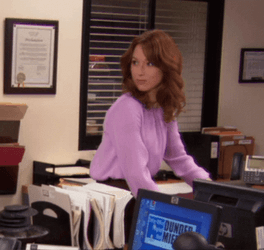 Administrative Professionals Day Girl Happily Pointing At Someone GIF