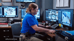 Administrative Professionals Day Woman Banging Keyboard GIF