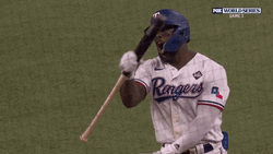 Adolis Garcia Punching Air GIF