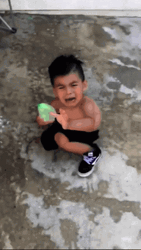 Adorable Boy Crying Terrified GIF