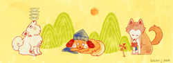 Adorable Happy Chinese New Year GIF