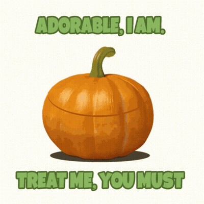 Adorable I Am Treat Me You Must Is Written On A Poster GIF