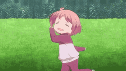 Adorable Lazy Anime Running GIF