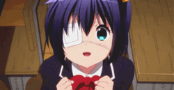 Adorable Rikka Takanashi GIF