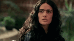 Adorable Salma Hayek Smirk GIF