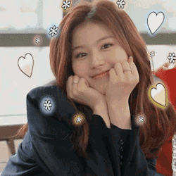 Adorable Twice Singer Sana GIF