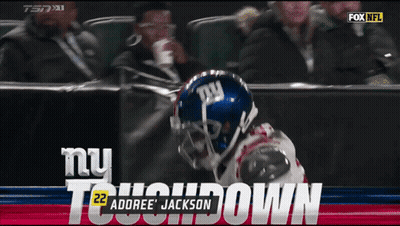Adoree Jackson Running Towards Field GIF