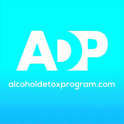 ADP Alcohol Detox Program Green Background GIF