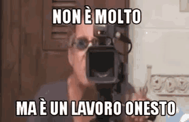 Adrian Adriano Celentano Non È Molto Ma È Un Lavoro Onesto Non Sarà Molto Ma Almeno È Onesto GIF
