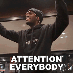 Adrian Harding Attention Everybody GIF