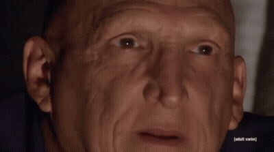 Adult Swim Man Face GIF