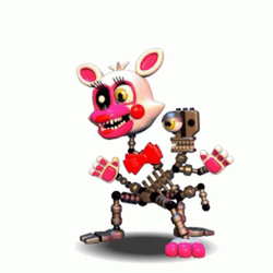 Adventure FNaF World Mangle GIF