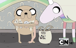 Adventure Time Cartoon Smooch GIF