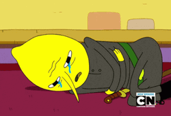 Adventure Time Crying Earl GIF