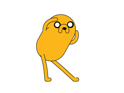 Adventure Time Jake Dance