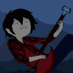 Adventure Time Mashall Lee Laughing GIF