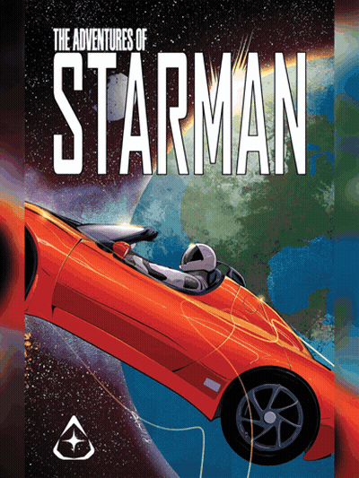 Adventures Of Starman Poster Man In Car GIF