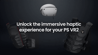 Advertisement For Immersive Haptic Experience PS VR2 GIF