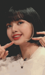 Aegyo Cool Blackpink Lisa GIF