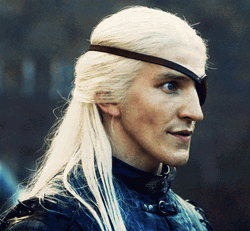 Aemond Targaryen Side Smile GIF