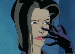 Aeon Flux Facepalms GIF
