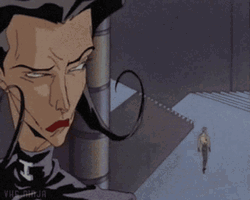 Aeon Flux Lurking GIF