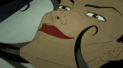 Aeon Flux Resting GIF