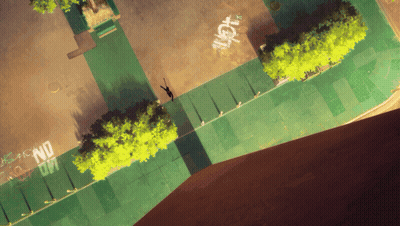 Aerial View Of Park With Word No GIF