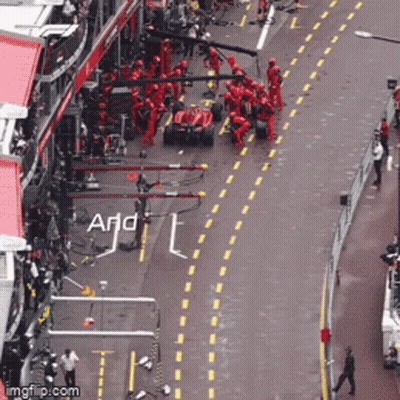 Aerial View Of Race Track Saying Ard GIF