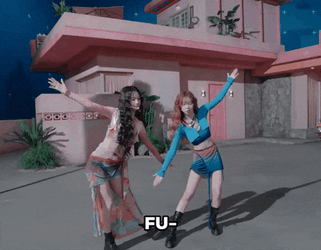 Aespa Girls Fusion Pose GIF