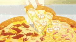 Aesthetic Anime Pizza GIF