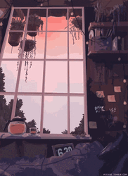 Aesthetic Background Art Glass GIF