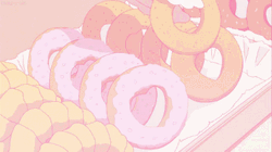 Aesthetic Background Donut GIF