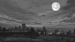 Aesthetic Background Moonlight GIF