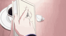 Aesthetic Background Opening The Books GIF
