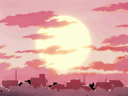 Aesthetic Background Sunset And The Clouds GIF