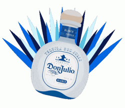 Aesthetic Bottle Of Don Julio Tequila GIF