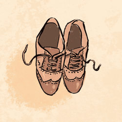 Aesthetic Cute Cartoon Shoes GIF