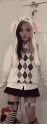 Aesthetic Girl Dancing Sweetly GIF