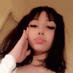Aesthetic Girl Face Zoom In GIF