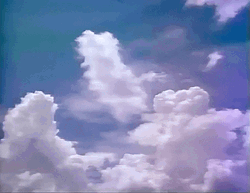 Aesthetic Minimalist Clouds GIF