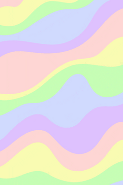 Aesthetic Minimalist Pastel Waves GIF