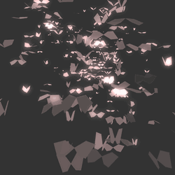 Aesthetic Paper Butterflies GIF