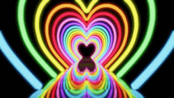 Aesthetic Pfp Colorful Heart Tunnel